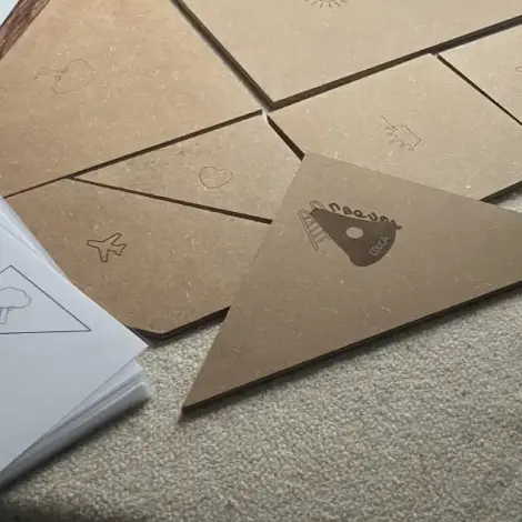 tangram xxl de madera