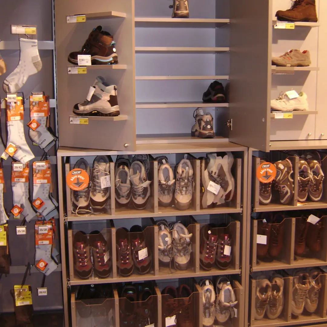 estante para zapatillas